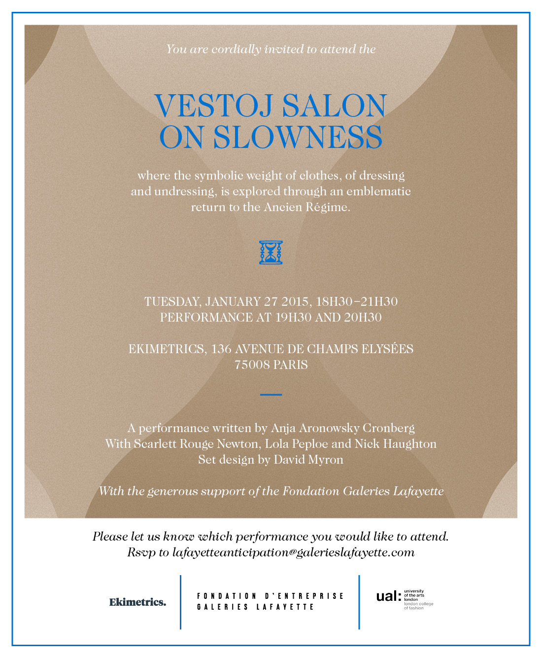 The Vestoj Salon On Slowness