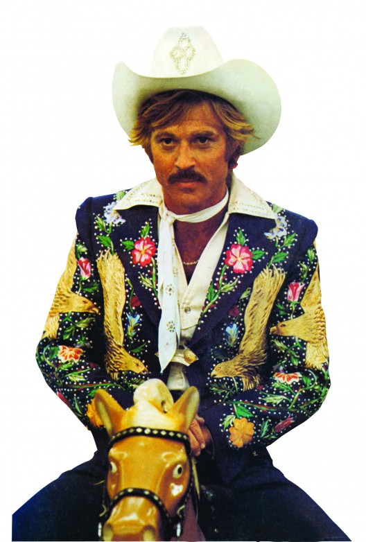 Robert Redford wears a Manuel Couture design in 1978's 'The Electric Horseman'