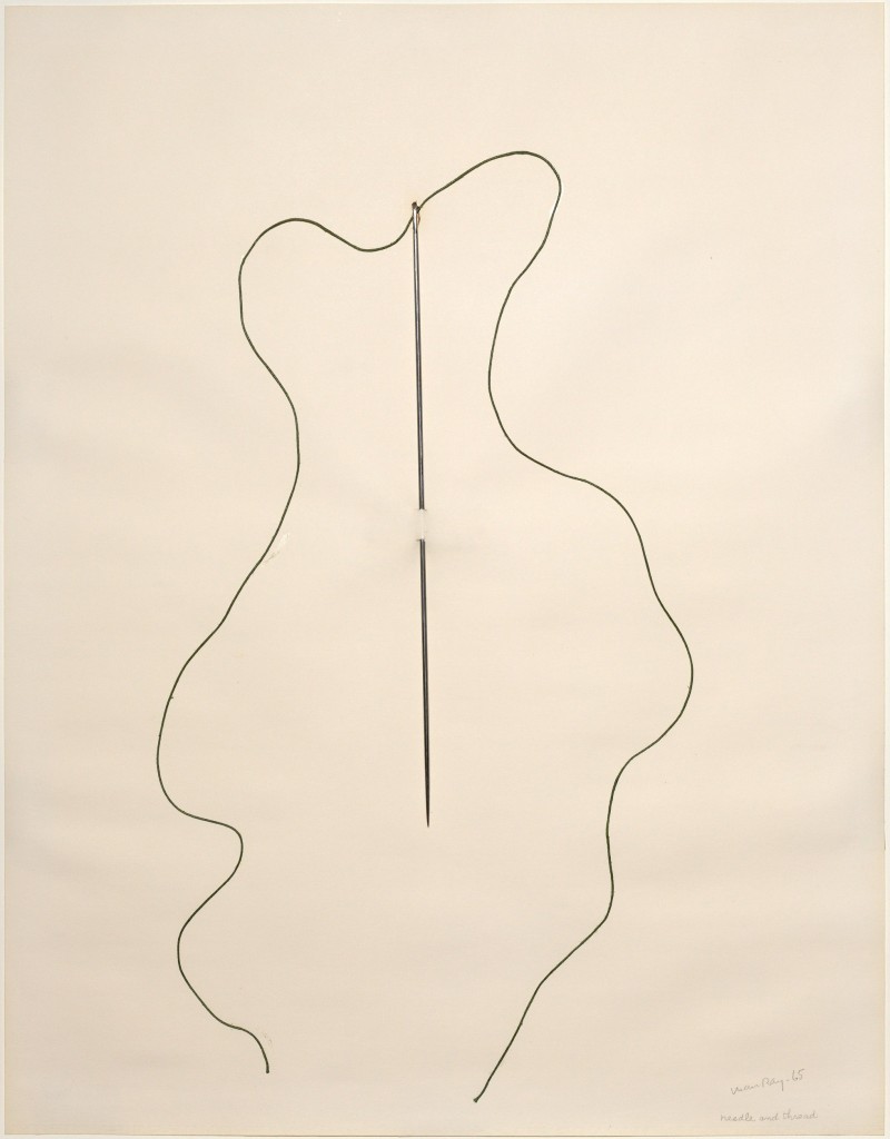 'Needle and Thread,' Man Ray, 1965. Courtesy of the Solomon R. Guggenheim Museum, New York.