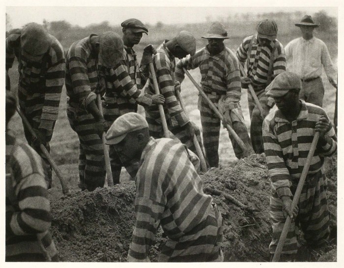 A Chain Gang in South Carolina, c. 1929 - 1931. Doris Umann. Courtesy of the International Center of Photography.